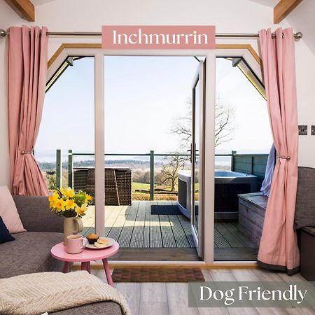 Bonnie Barns - Adults Only Luxury Lodges With Hot Tubs Luss Bagian luar foto